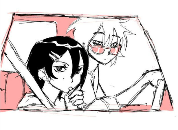 Yuki eating those applesauce packs