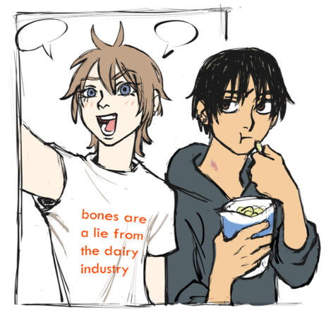 Benji is a vlogger and drags Ronnie into every idea and scheme.